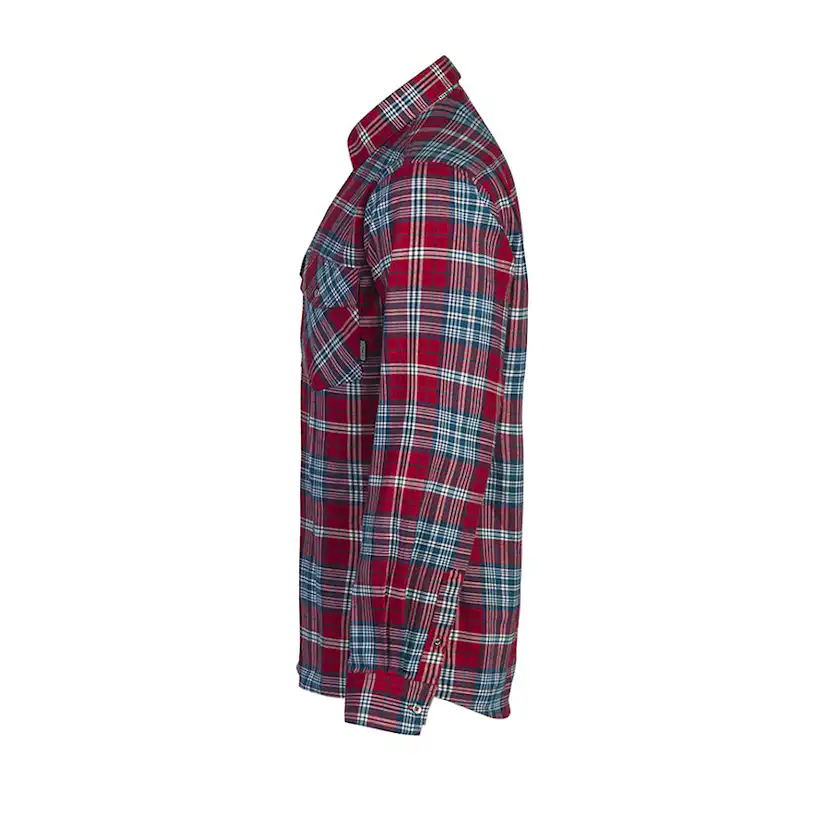 5138 Flanellskjorta, XL, Röd Storlek:XL Röd