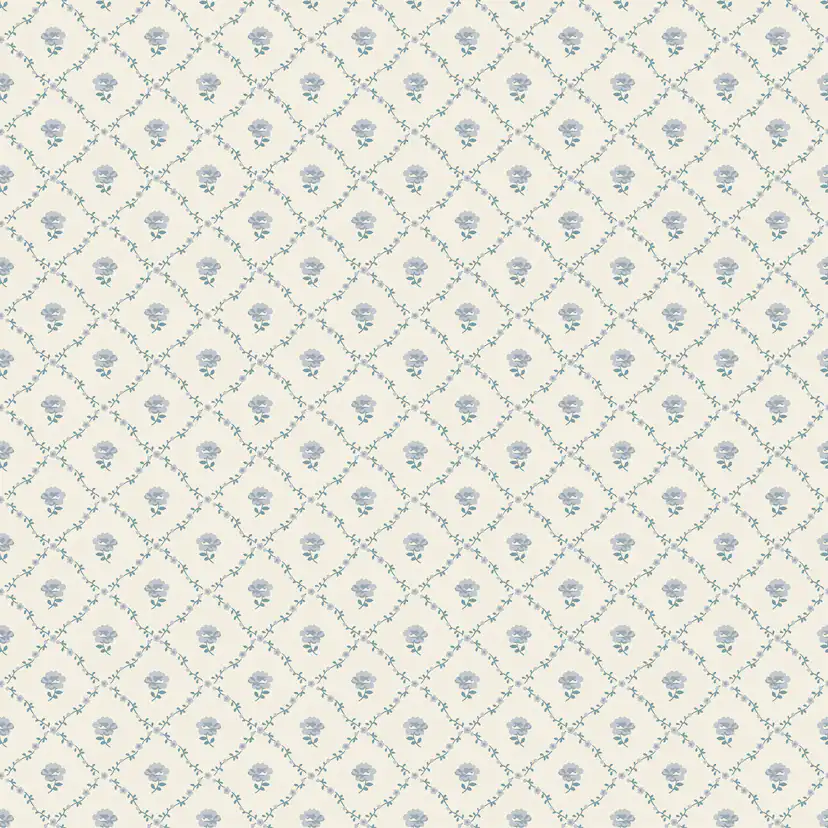 Tapet Laura Ashley Kate Pale Seaspray Blå 122745