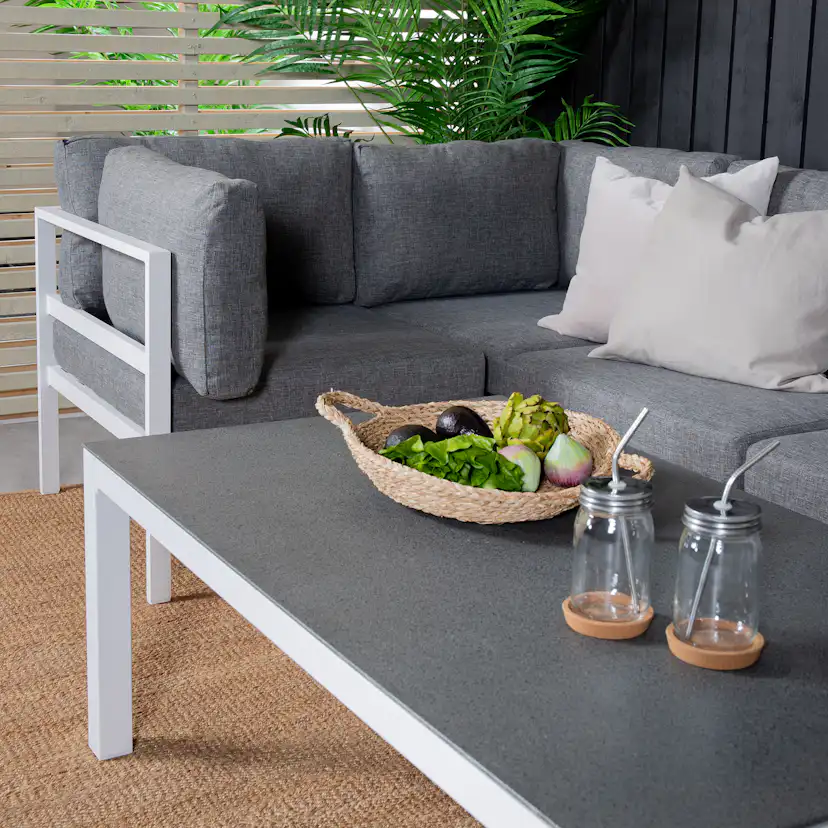 Loungegrupp Venture Home Copacabana med Belle Soffbord 2+3 Utomhus