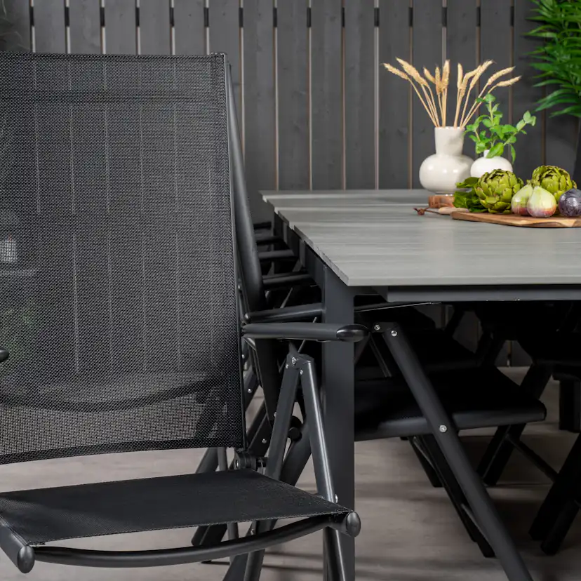 Matgrupp Venture Home Lova 224/324 med 10 Bront Stolar