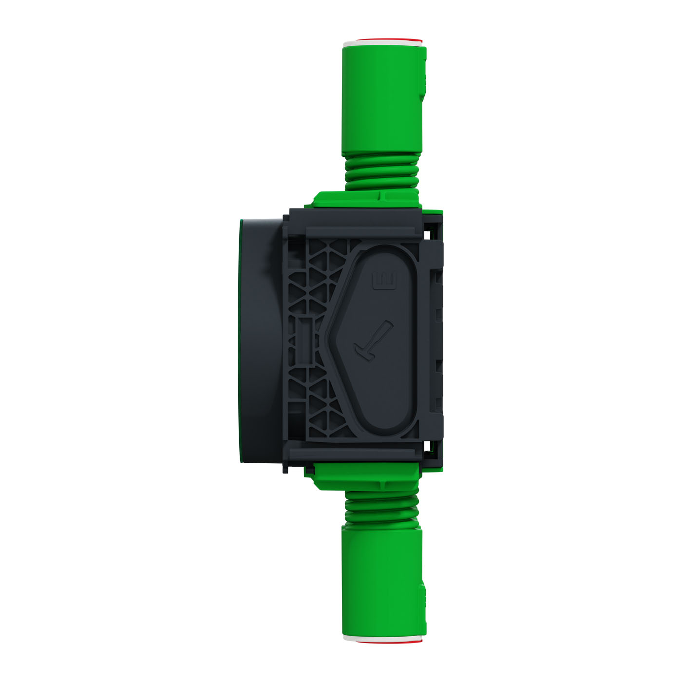 Apparatdosa Schneider Electric Multifix med lock för enkel-/dubbelgips 12-27mm