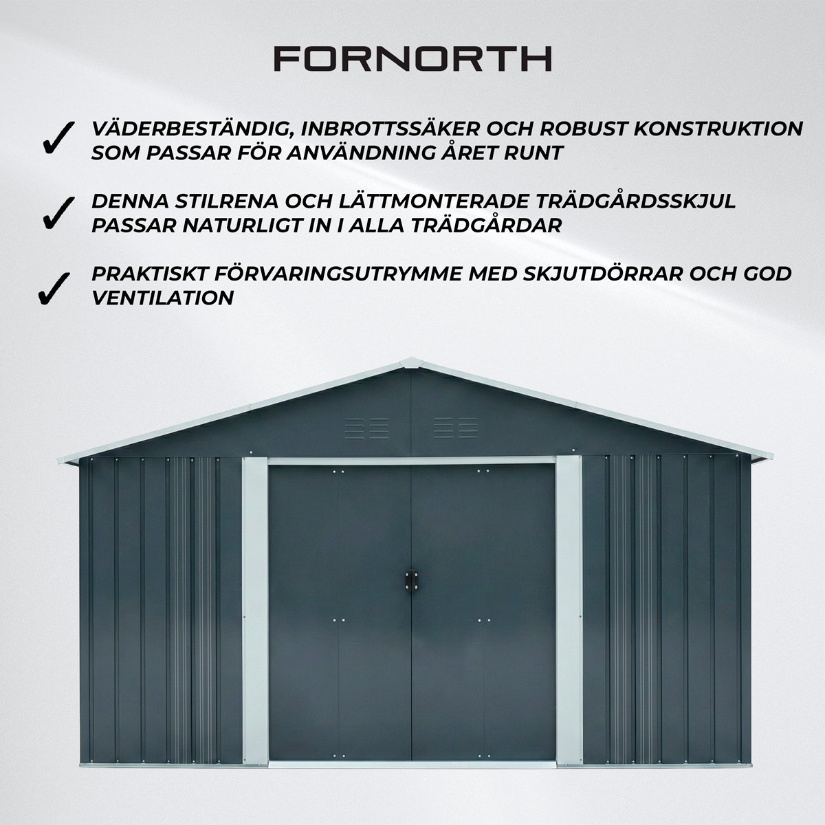 Förråd Fornorth 12.99m2