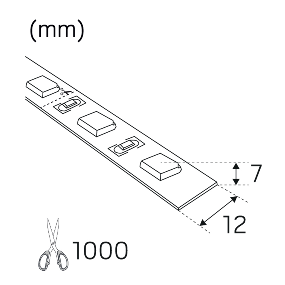 LED-Strip Hide-a-lite HV FDIM lpm