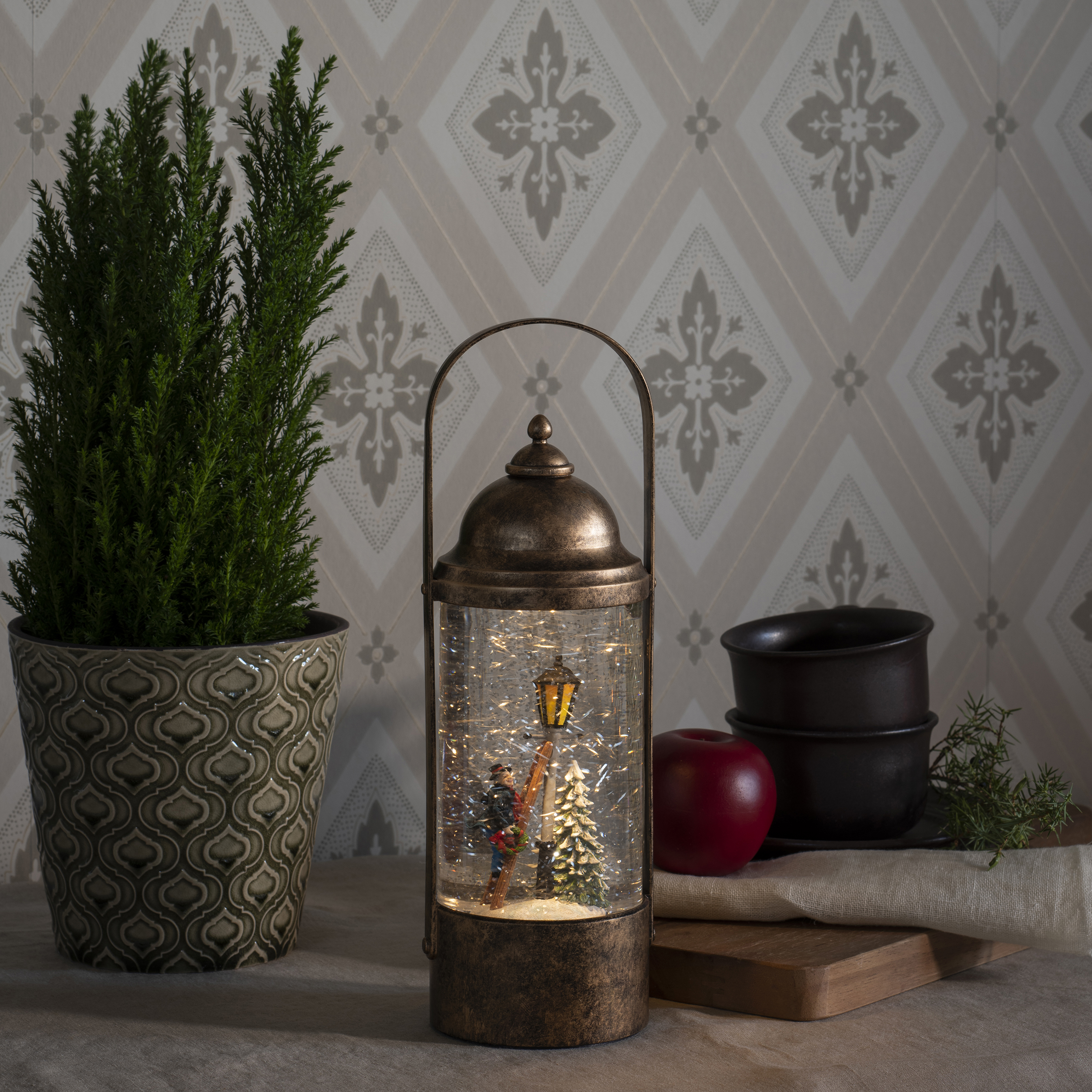 Snöglob Gnosjö Konstsmide Lyktstolpe