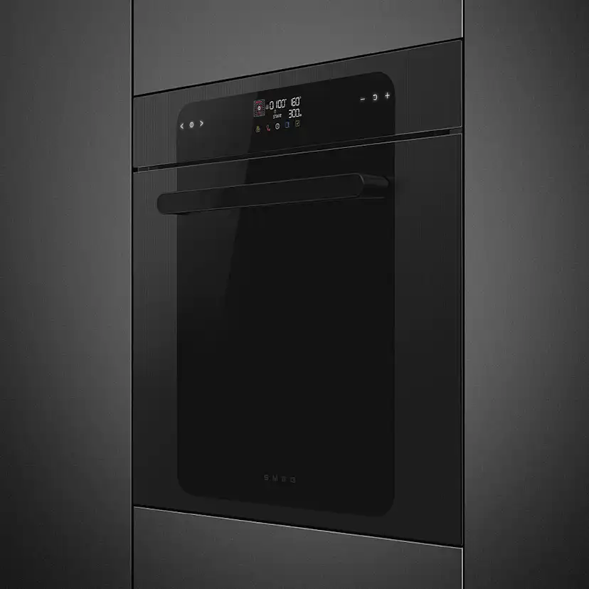 Kombiugn Smeg SOP6202S2PS med Varmluft och Mikrovågor Svart 60 cm