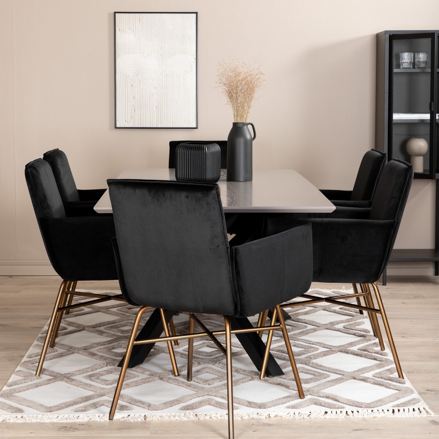 Matgrupp Venture Home Piata med 6 Annika Stolar