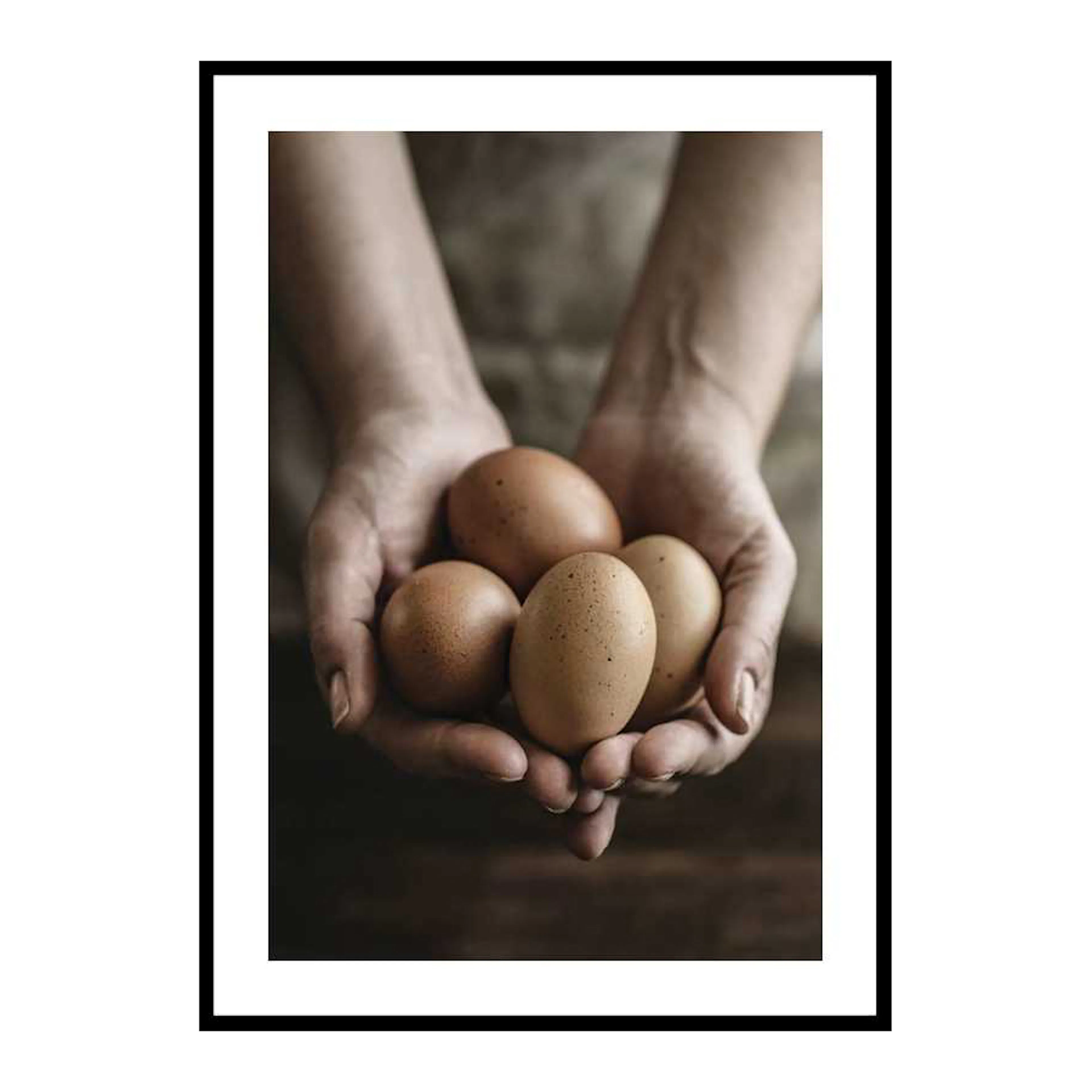 Free Range Eggs 50x70 cm