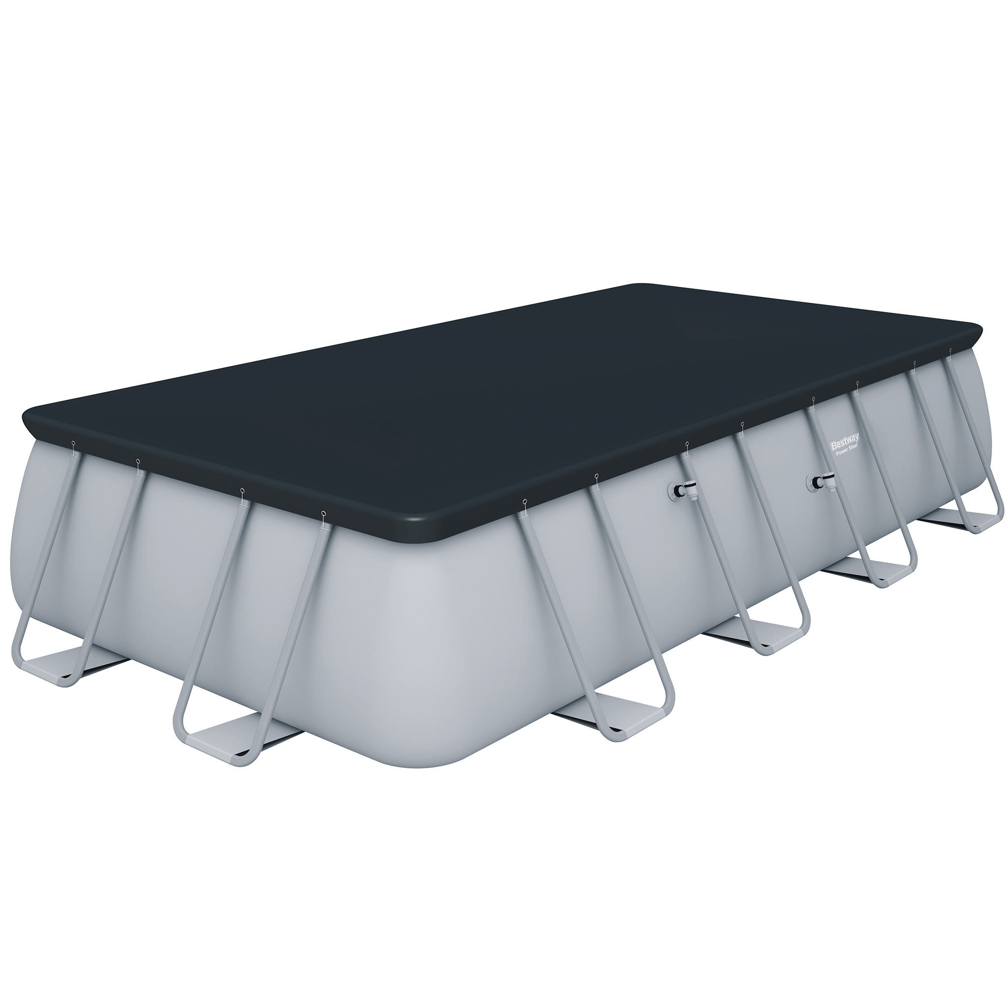 Poolpaket Bestway Power Steel 5,5 x 2,7 m Rektangulär