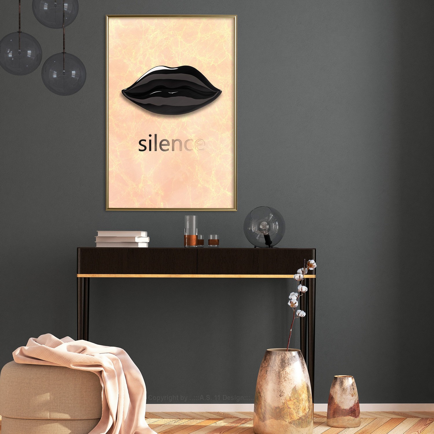 Poster Artgeist Affisch Sweet Silence