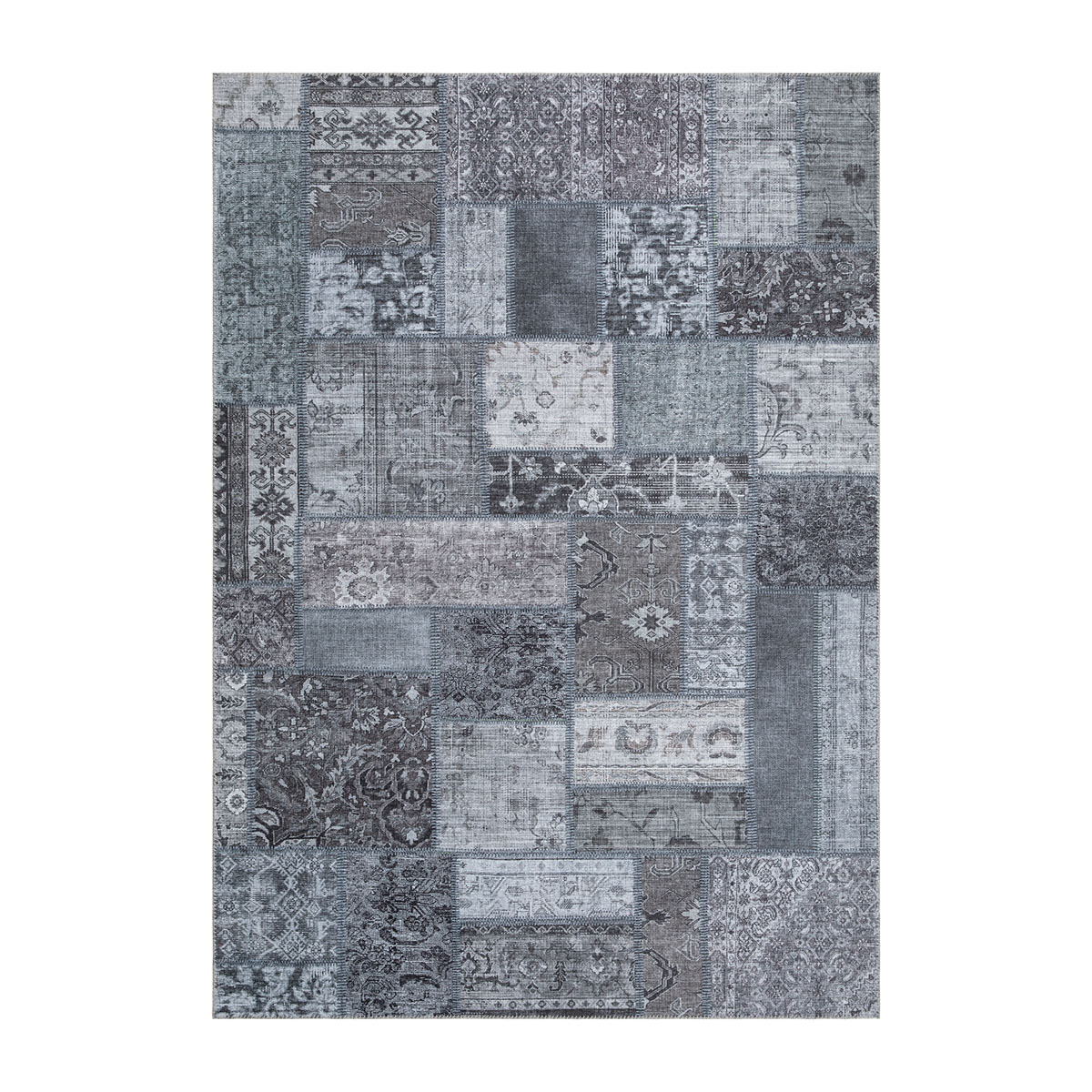 Tryckmatta KM Carpets Patchwork