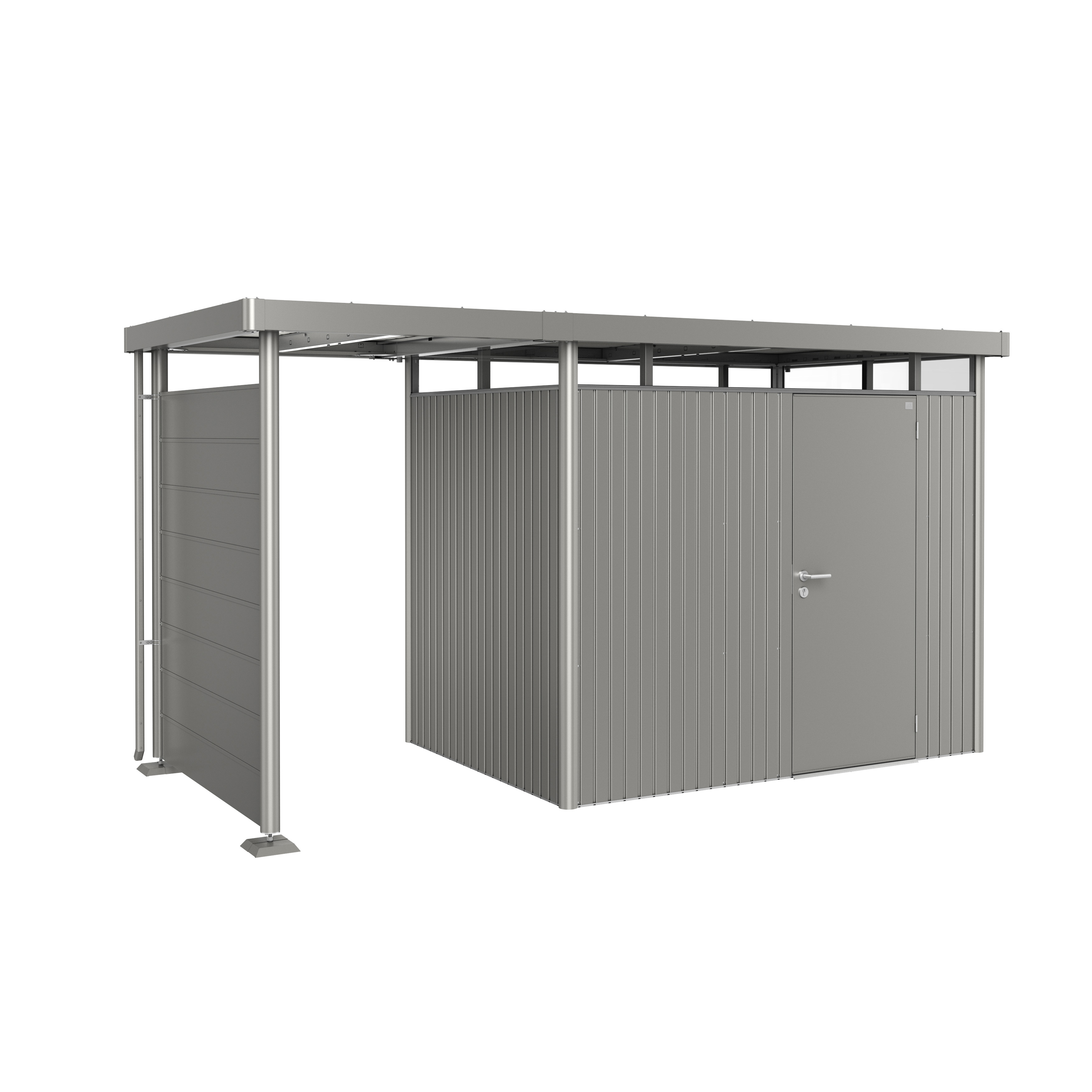 Sidotak HighLine H2 Storlek S metallic kvarts-grå Kvartsgrå
