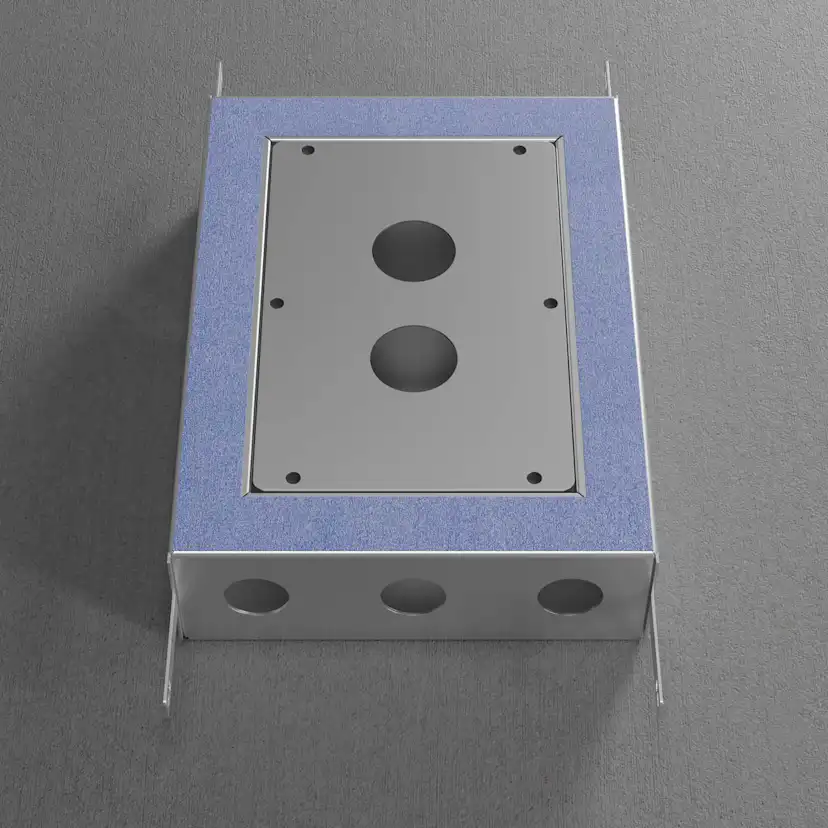 Takduschset Scandtap Steel Harmonized 2Z för Inbyggnad