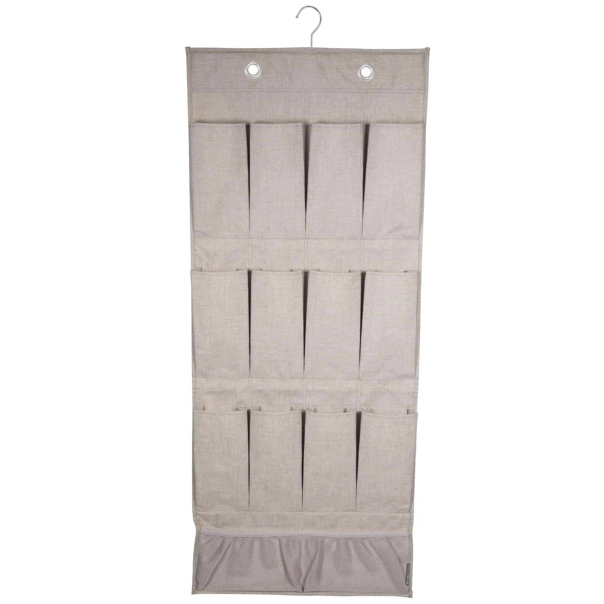 Hanging pocket organizer beige Beige