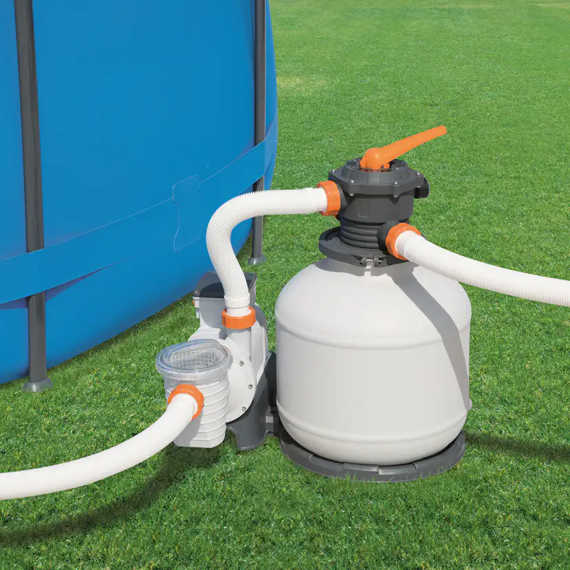 Sandfilterpump Bestway Flowclear Till Ovanmarkpool 1100-66600 Liter