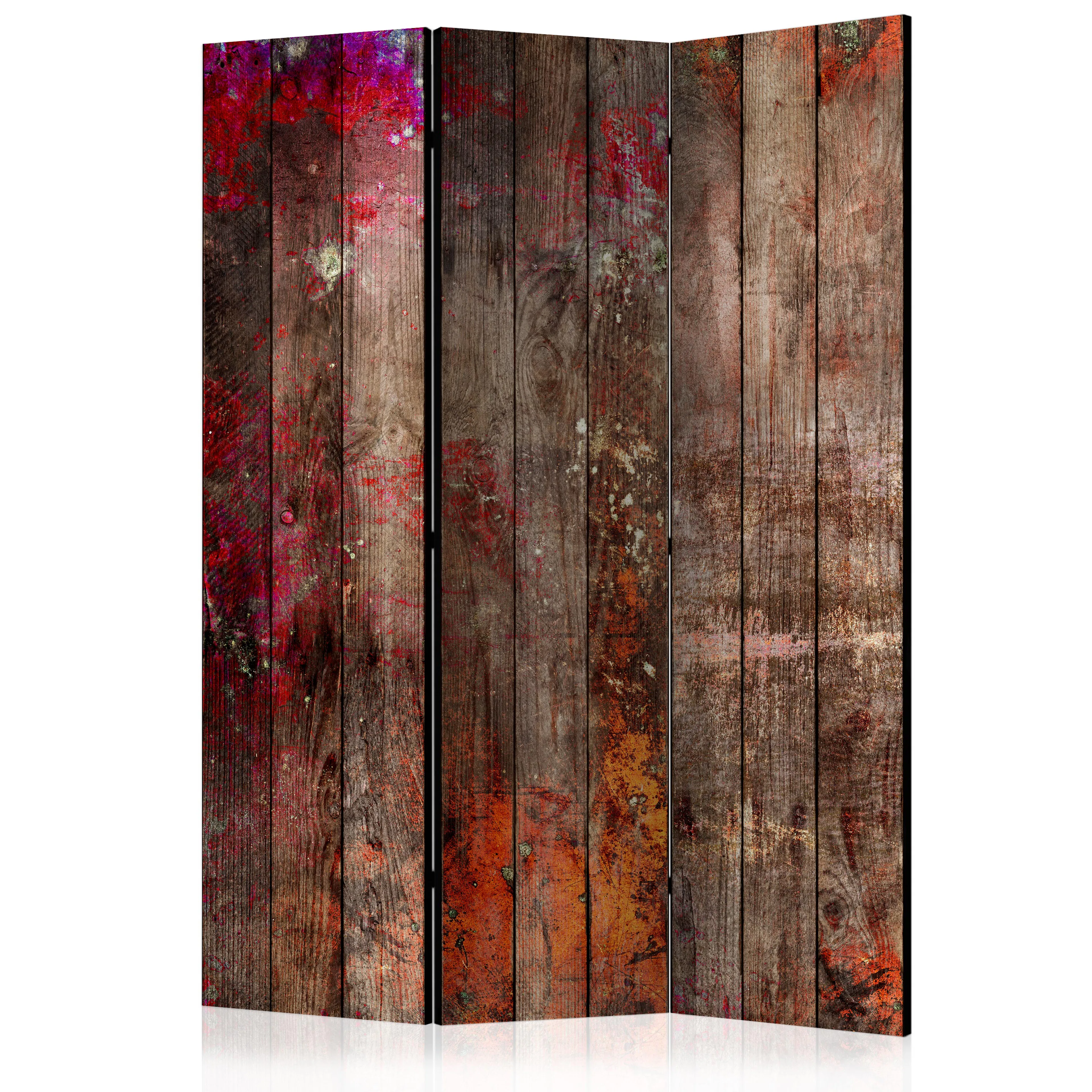 Rumsavdelare Skärmvägg Arkiio Stained Wood 135x172 cm