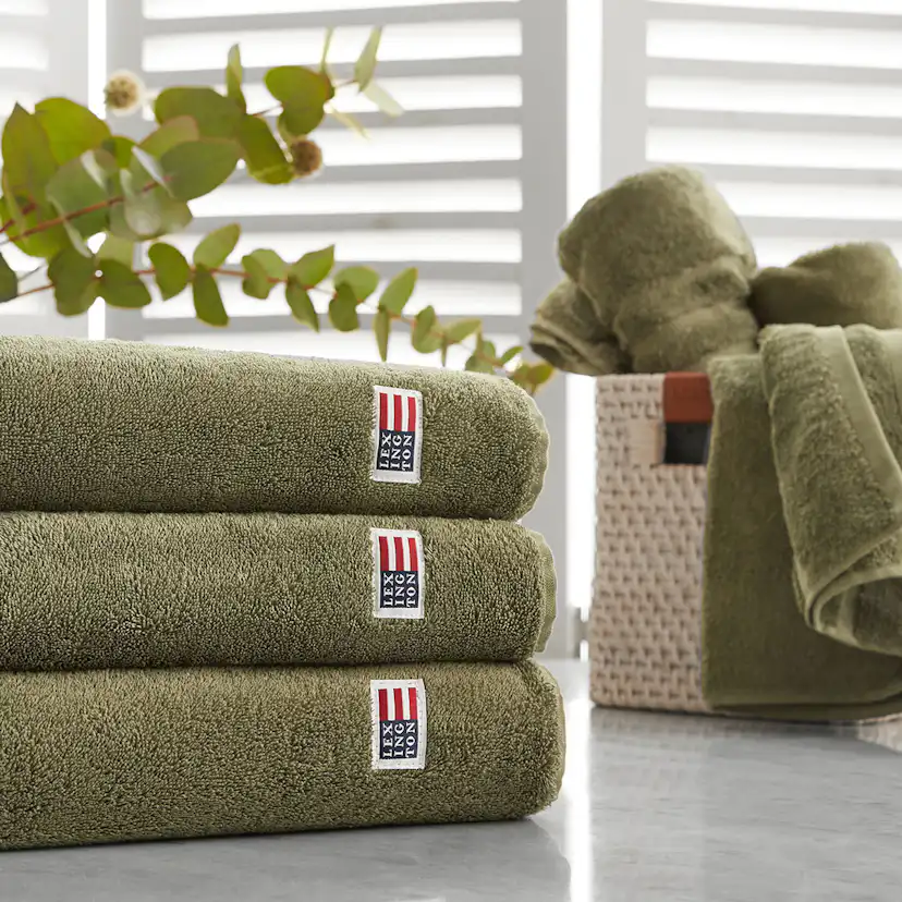 Badhandduk Lexington Icons Original Dusty Olive