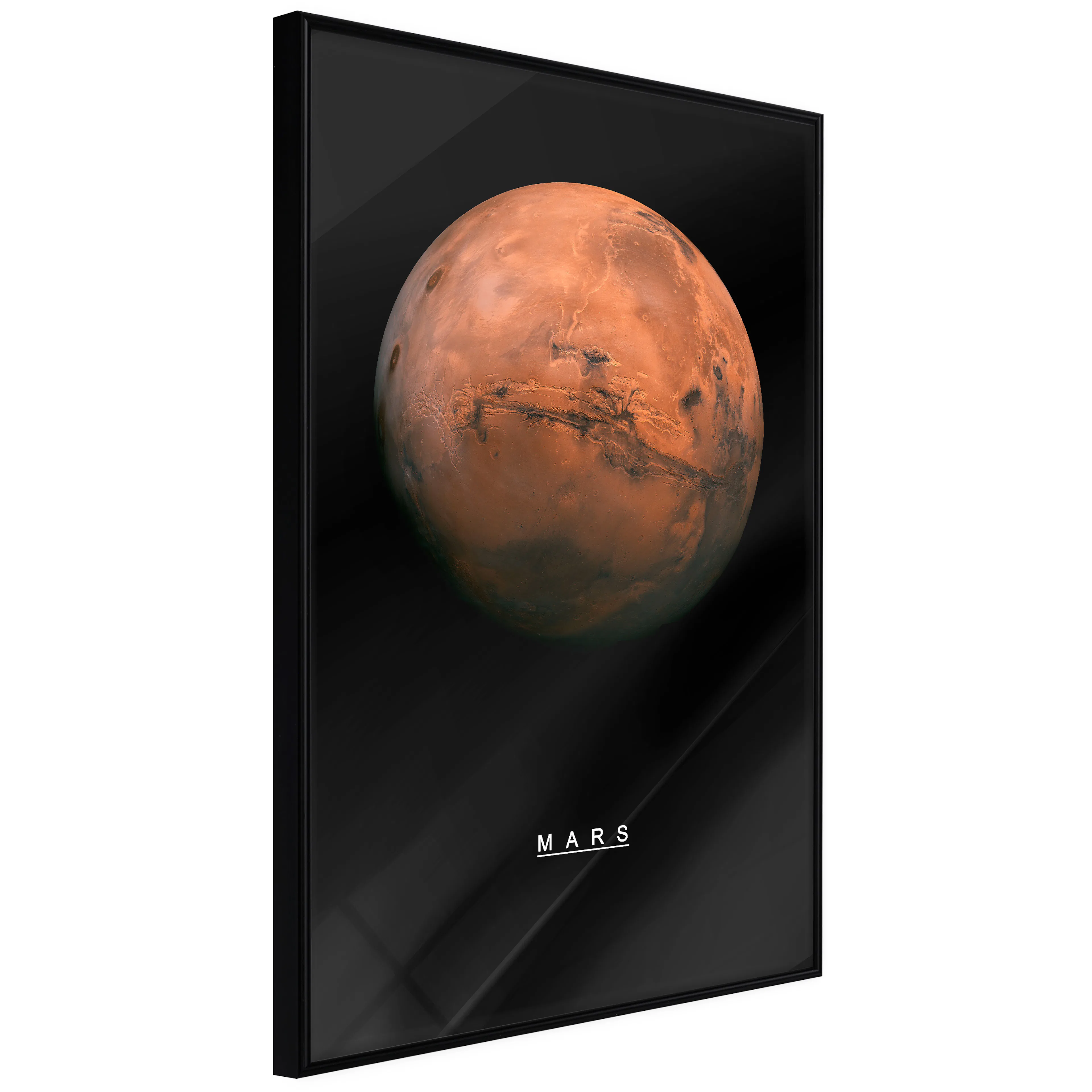 Affisch - Mars [Poster] 20x30 Svart ram, 20x30 cm