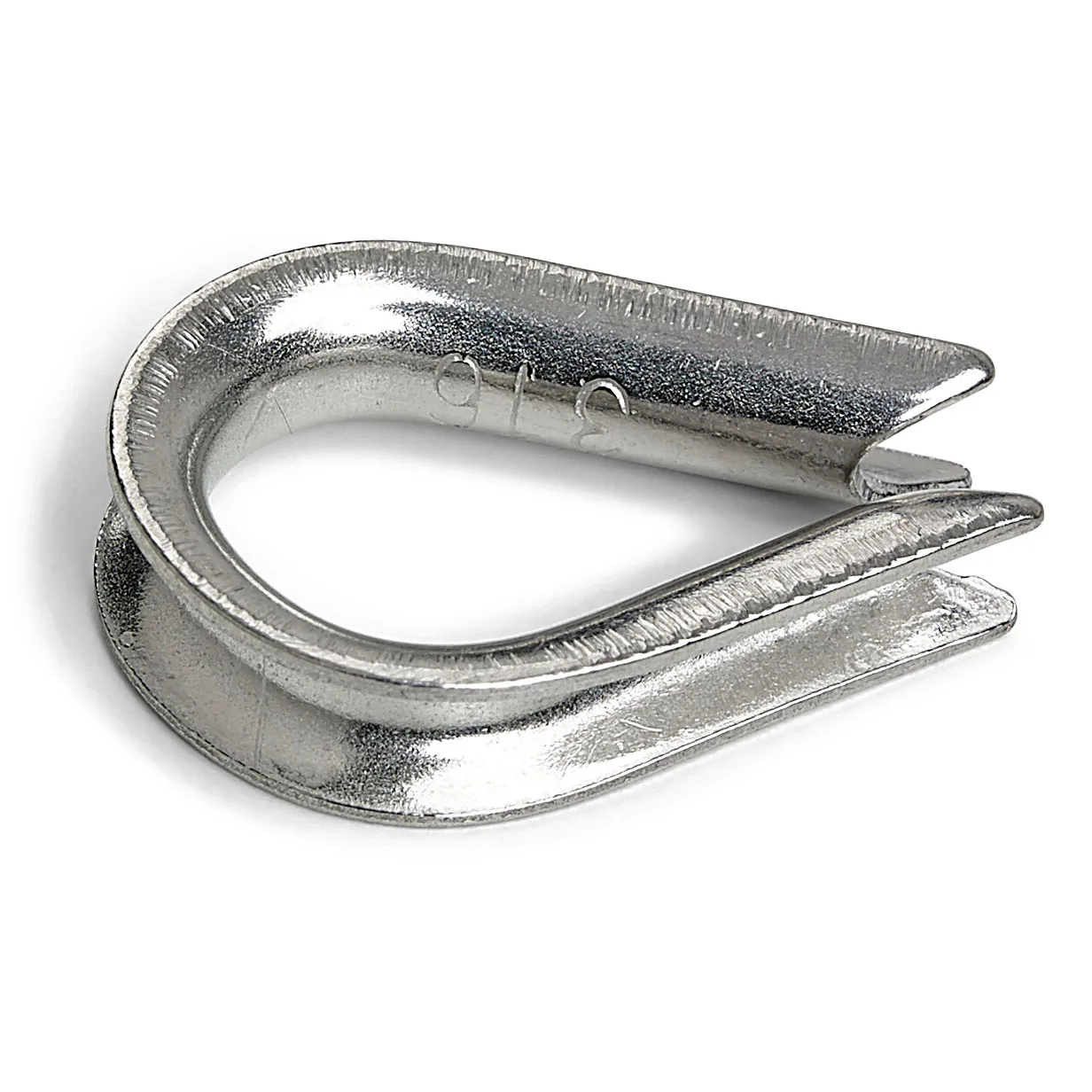 Ögla för wire Habo 840 A4 stål Mått: 25x16 mm