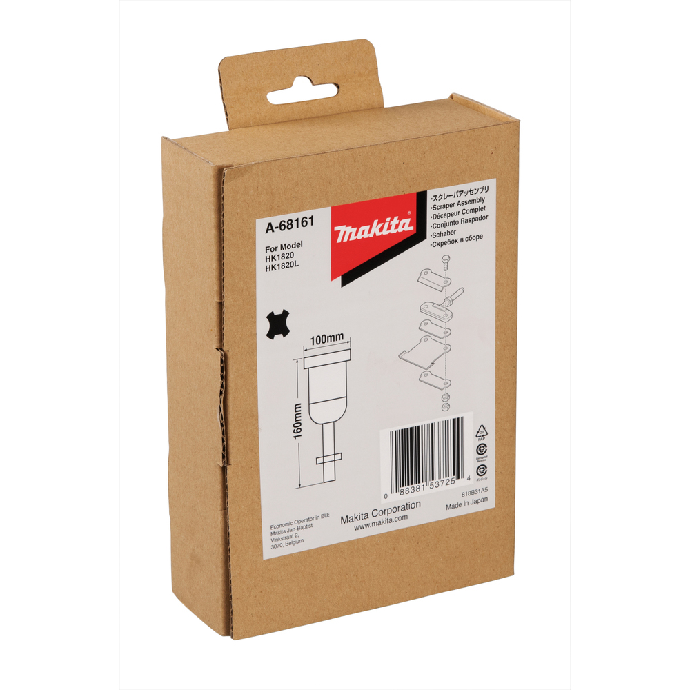 Golvskrapa Makita A-68161 160x100 mm