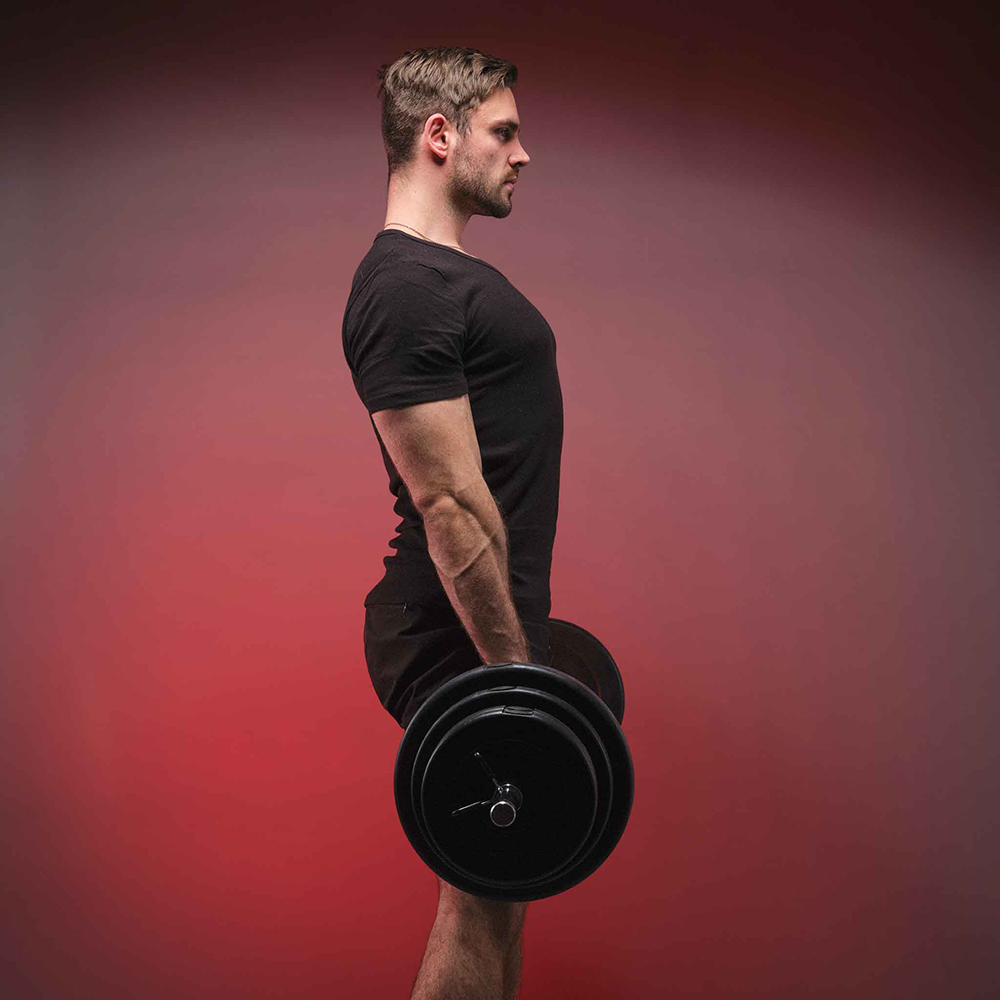 Skivstångsset Fitn Shape 75 kg