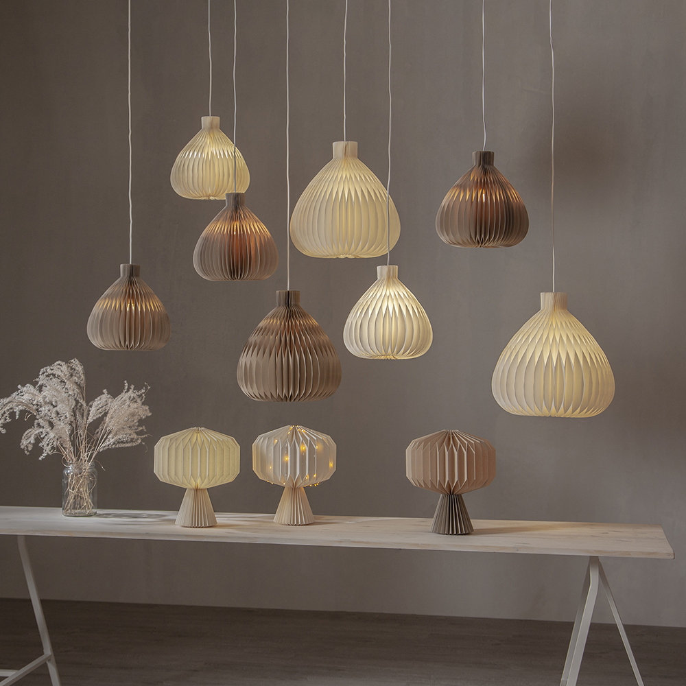 HangandeDekoration Honeycomb Vit