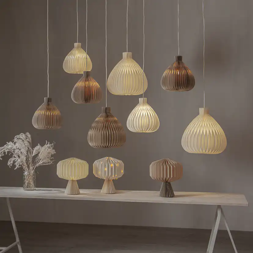 HangandeDekoration Honeycomb Vit