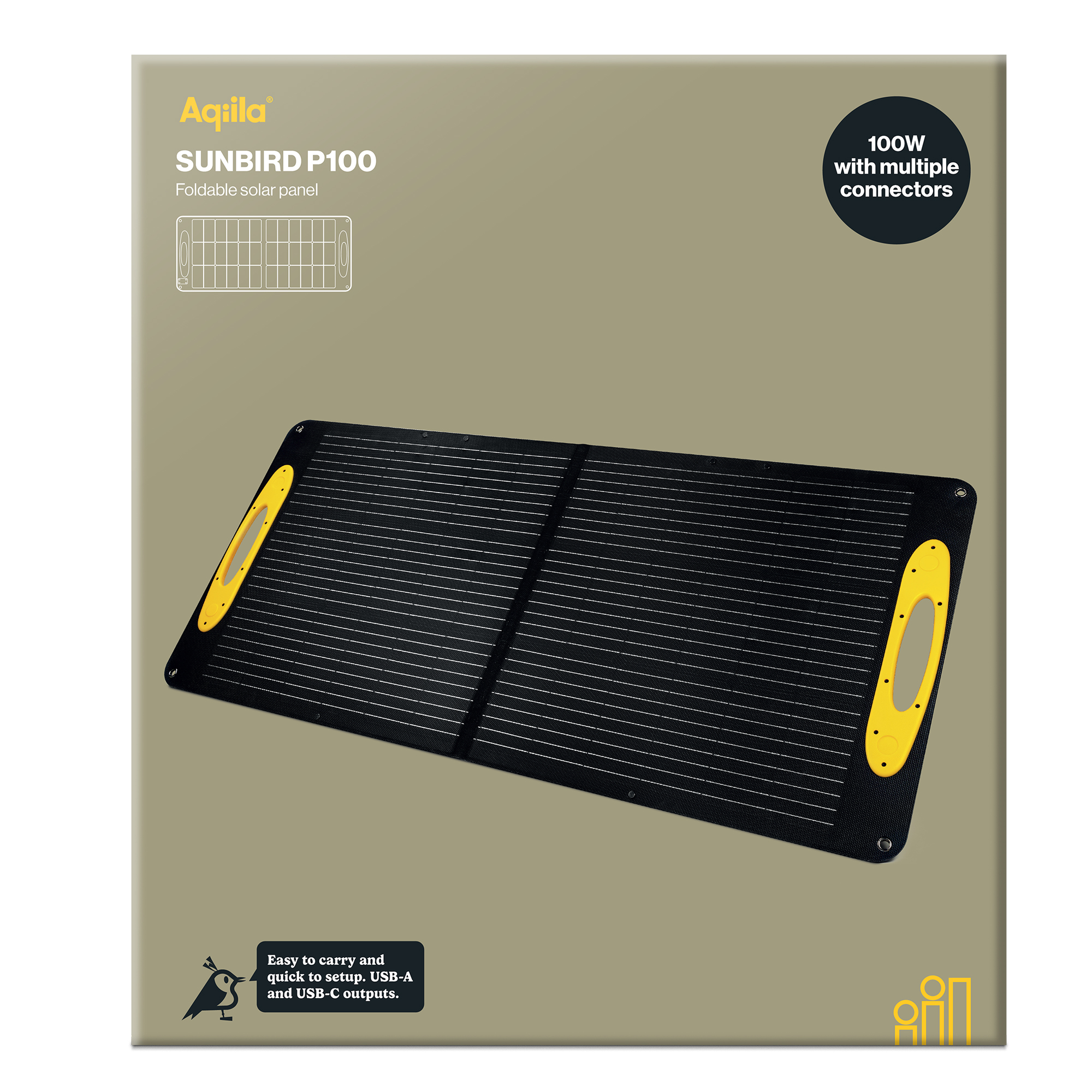Solpanel Aqiila Sunbird 100W

