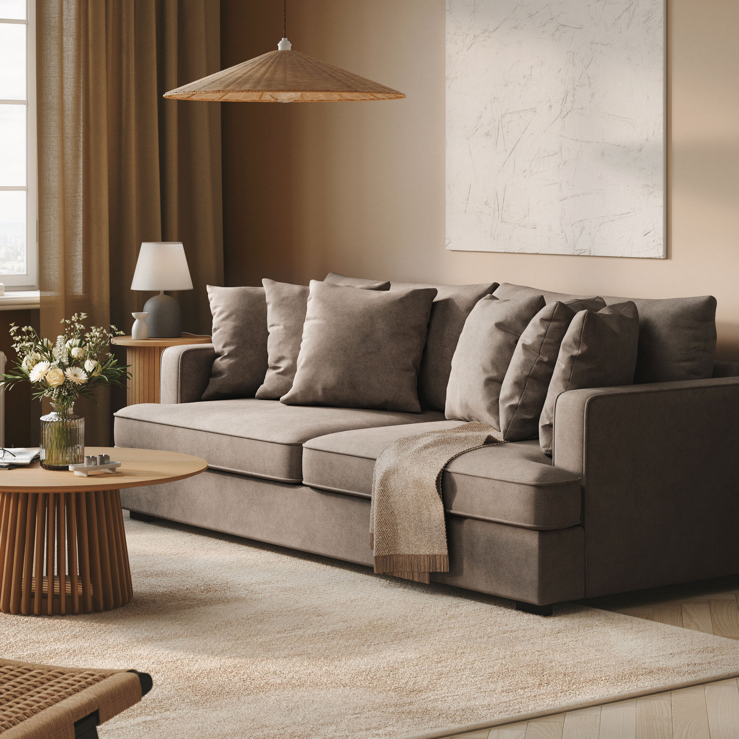 Soffa Scandinavian Choice Rossita 4-sits Djup Soffa