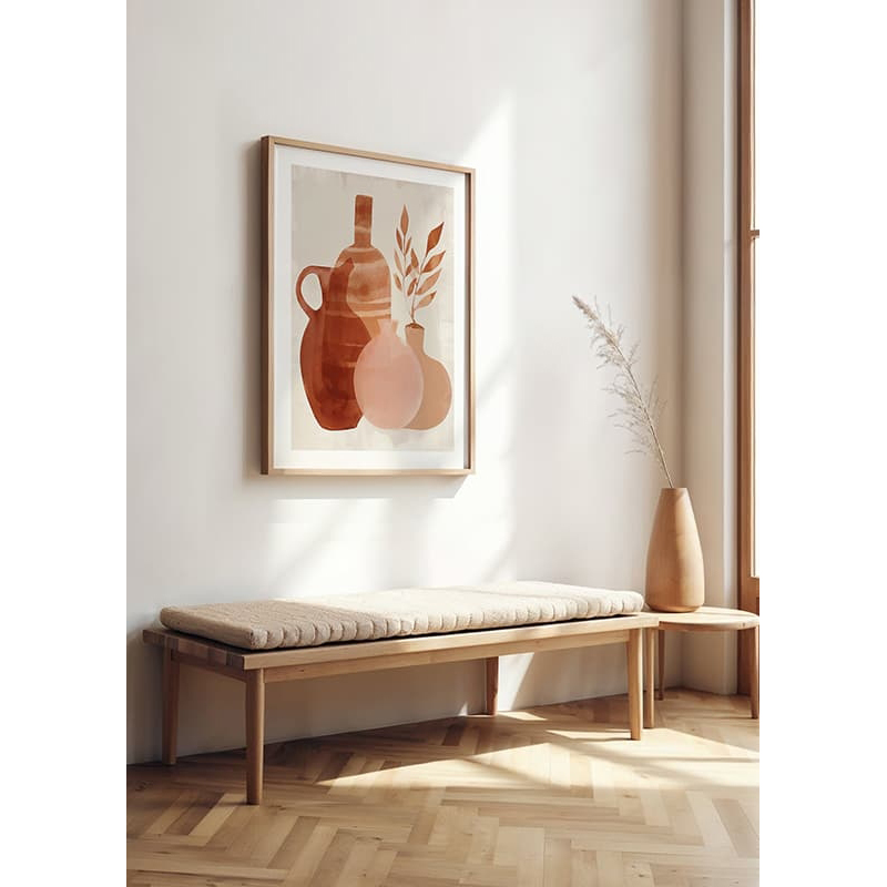 Poster Gallerix Clay Rustic Vases
