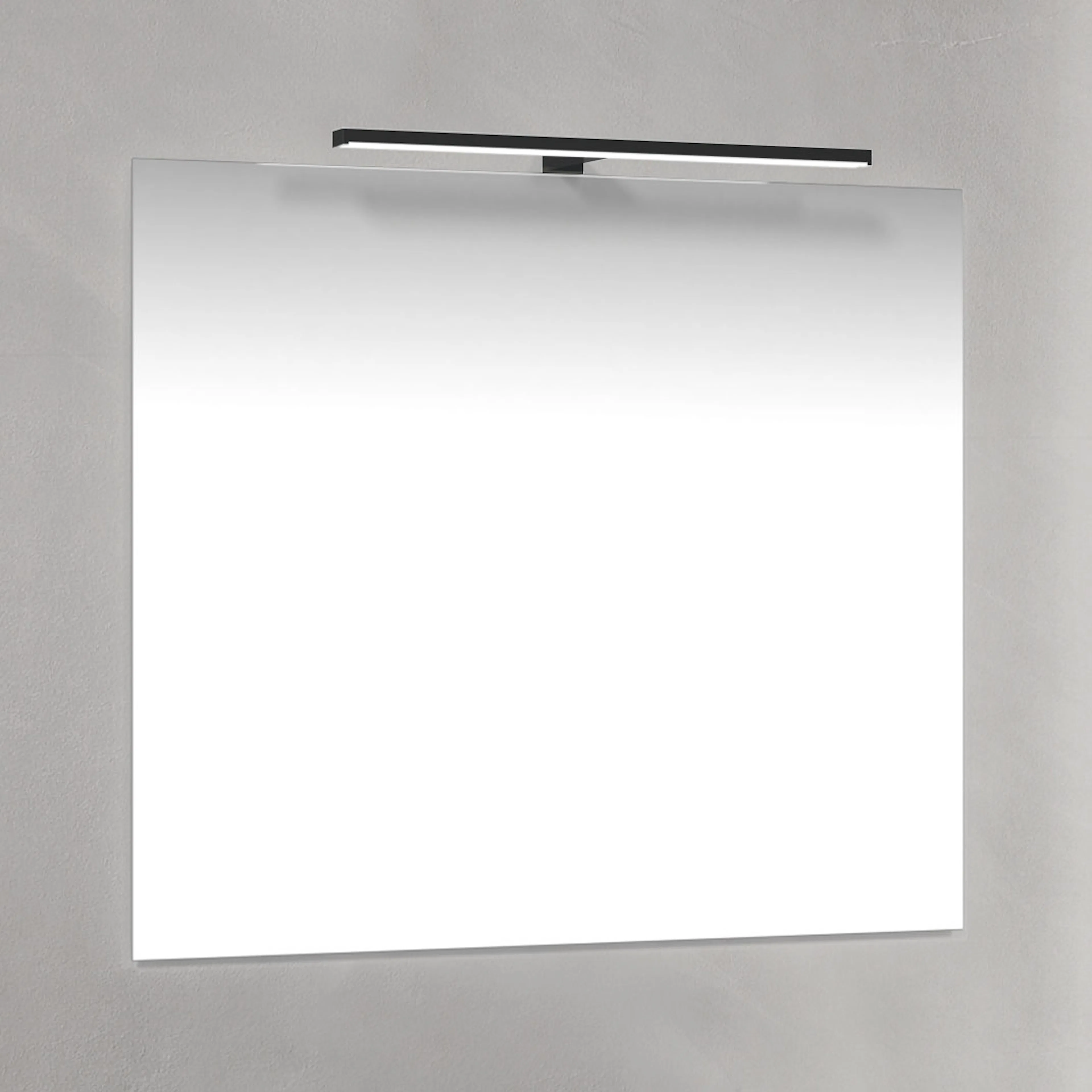 Spegel Macro Design med Svart T-belysning