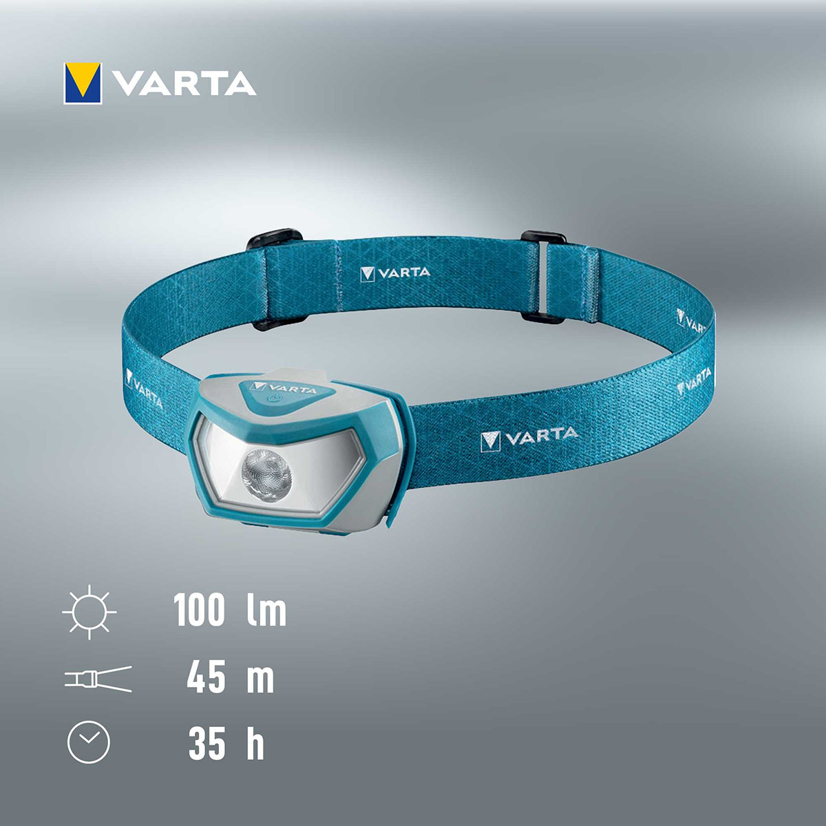Pannlampa Varta Outdoor Sports H10 Pro Pannlampa 100 lm
