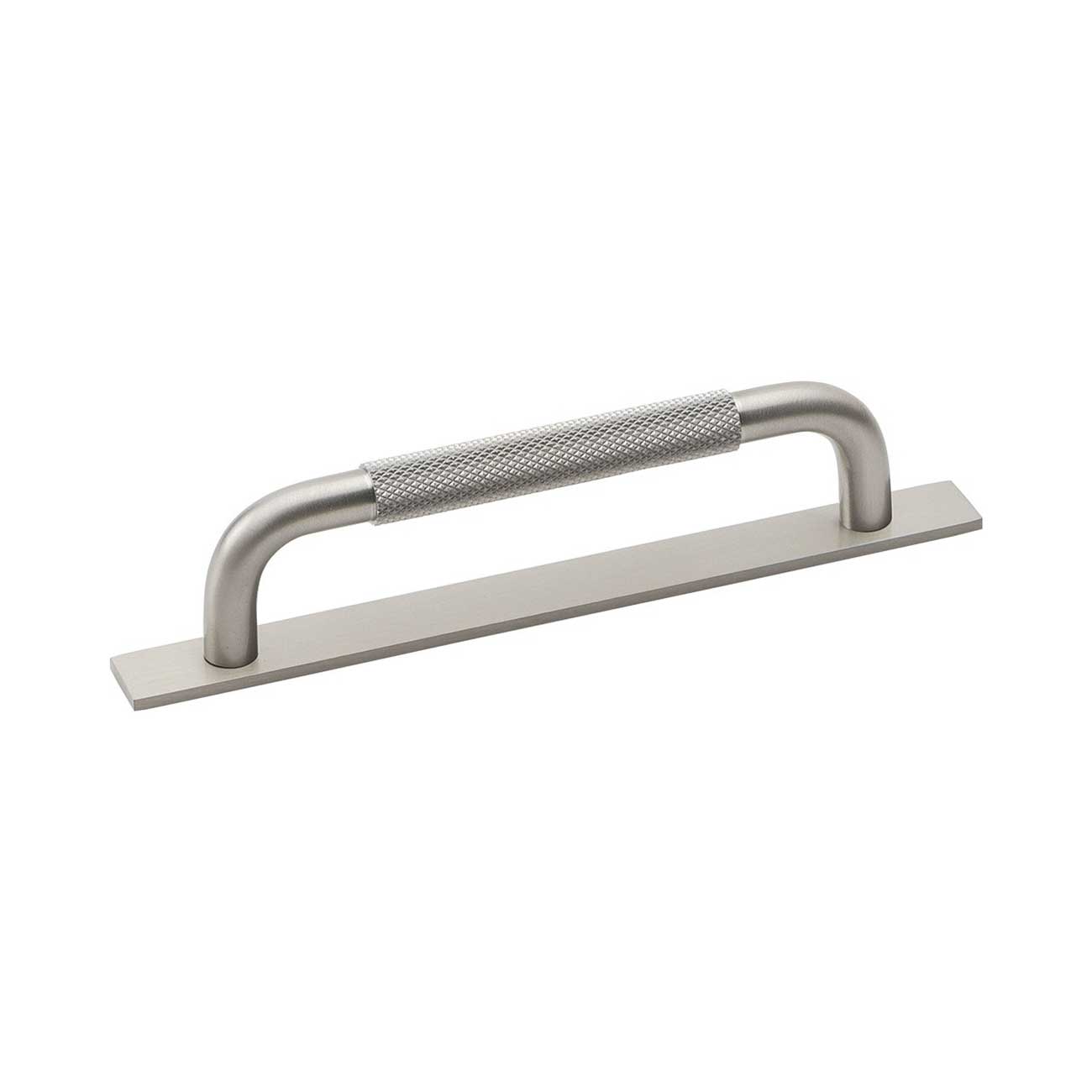Handtag Helix/bricka-128 rf-look Rostfri look, Längd: 170 mm