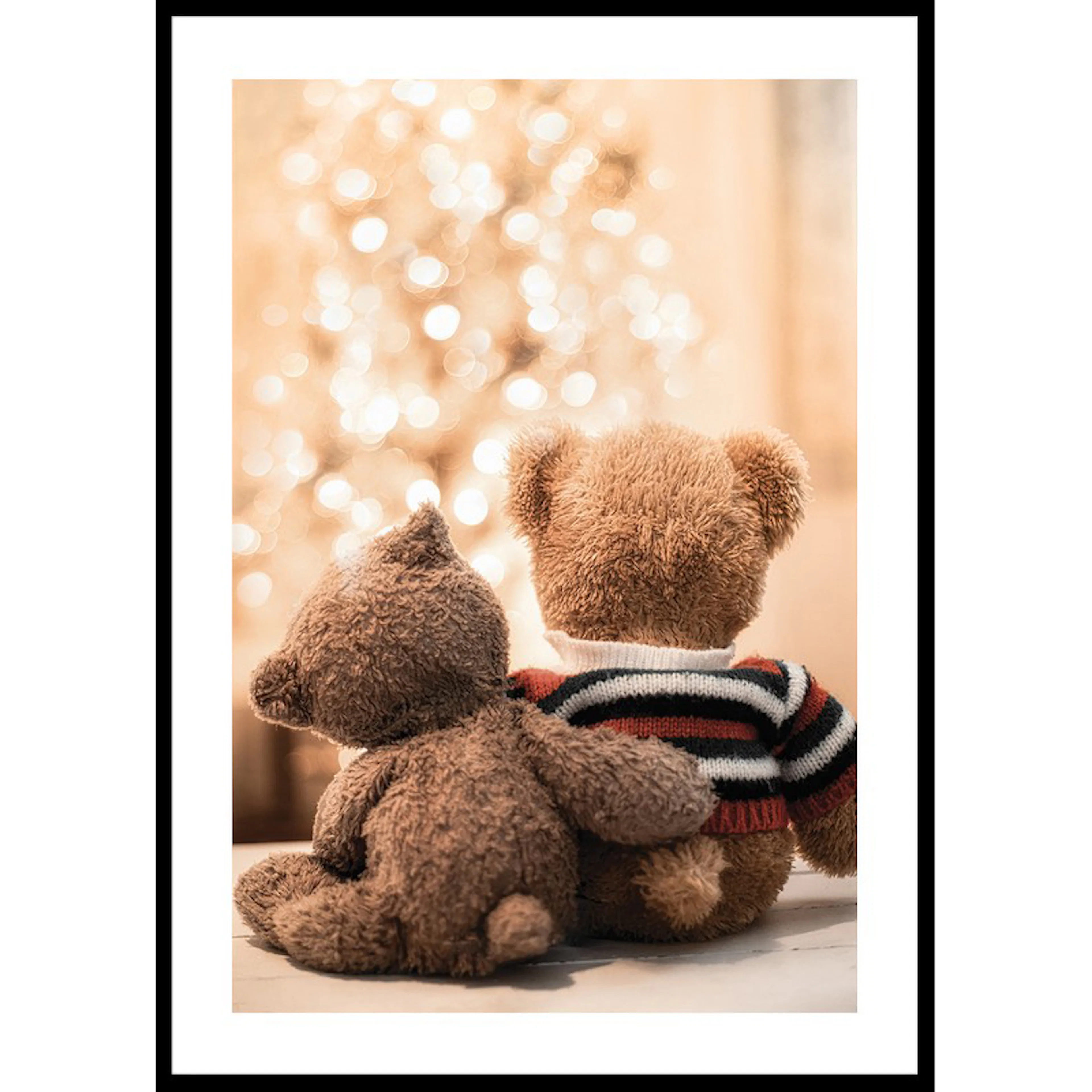 Teddy Bears By Christmas 30x40 30x40 cm