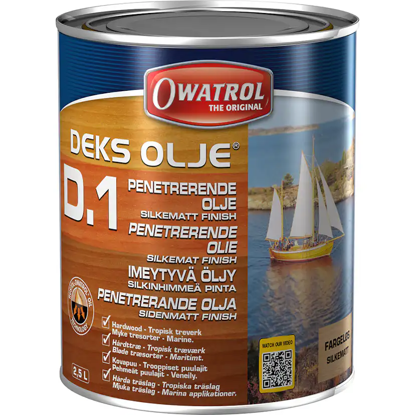 Träolja Marine Owatrol D1