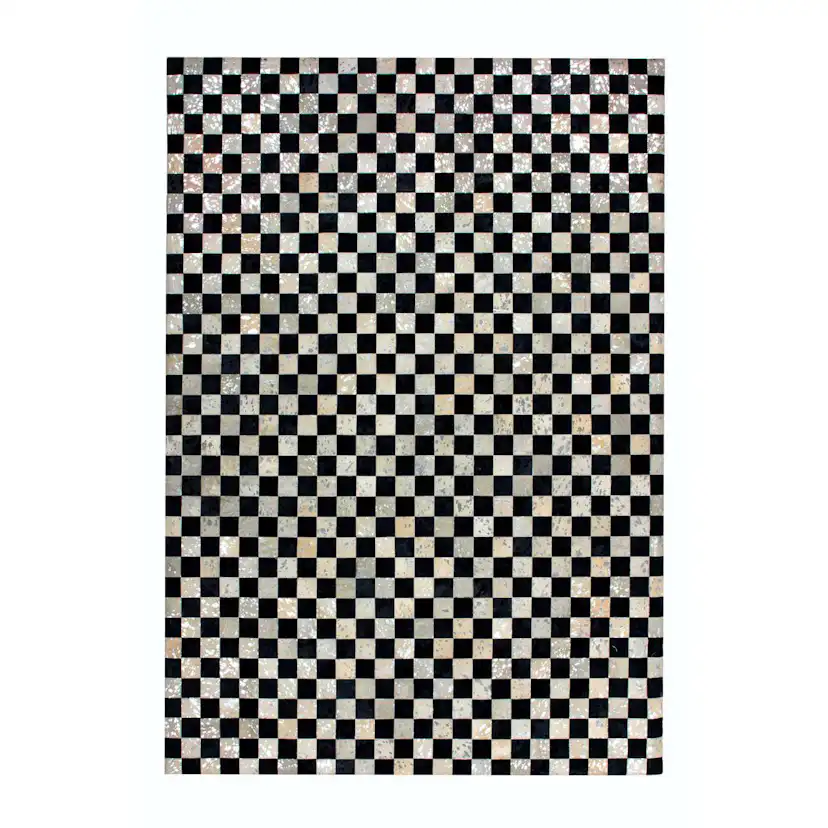 Patchworkmatta D-sign Patrdon Belcol Läder
