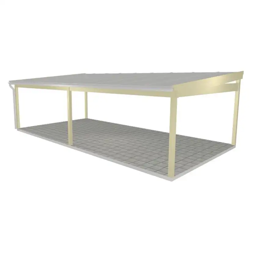 Uterumsstomme Skimmra B 8645 x D 4380mm Mittstolpe B 8645 x D 4380 mm