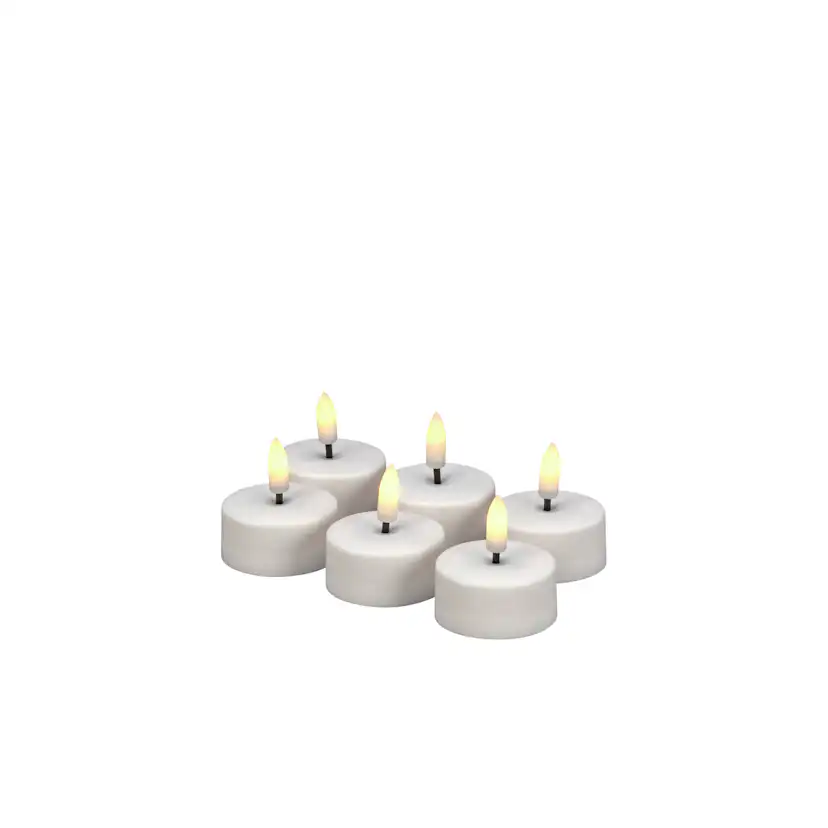 LED-värmeljus Gnosjö Konstsmide Utomhus 6-pack