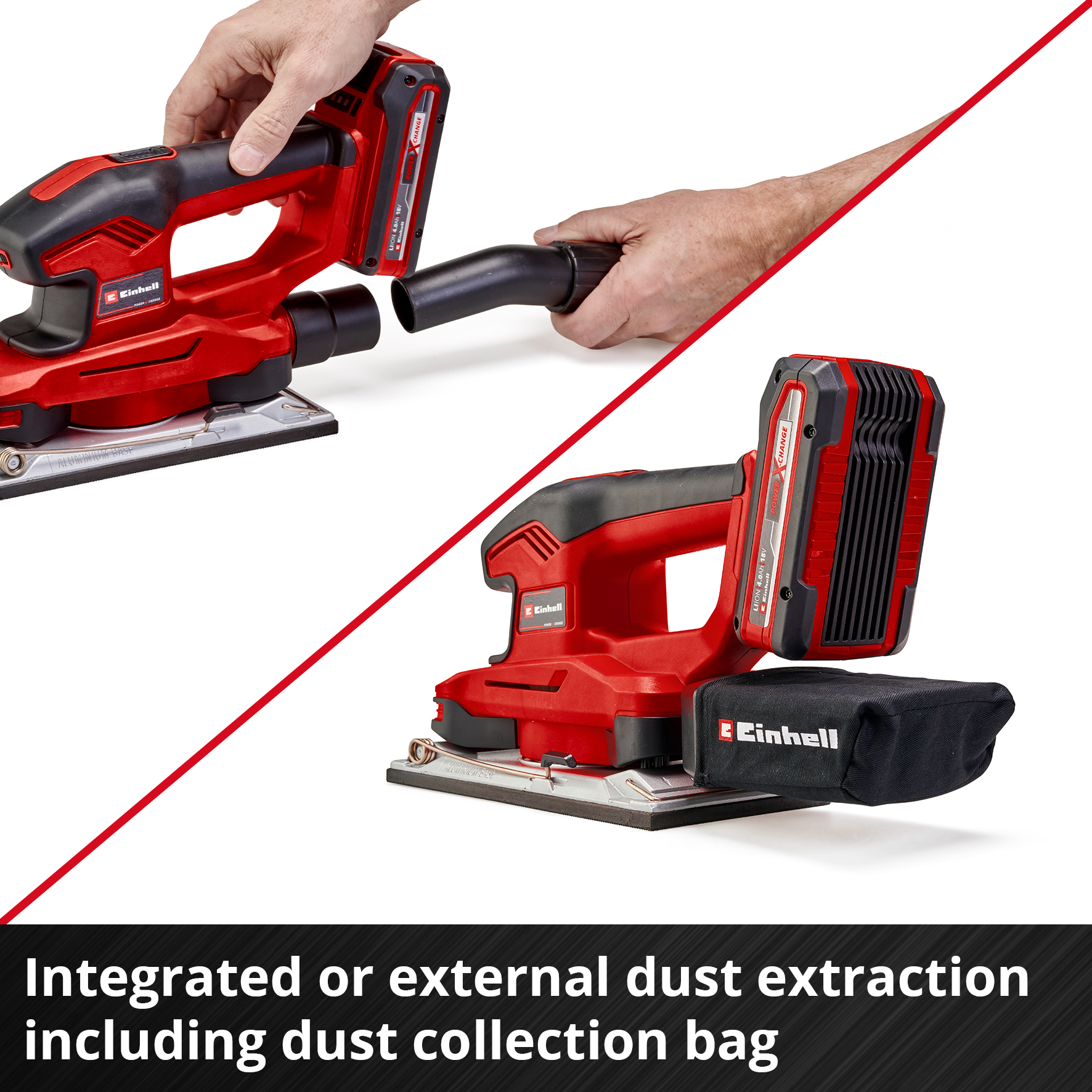 Slip Einhell TE-OS 18/230 Li Solo Oscillerande Sladdlös utan Batteri