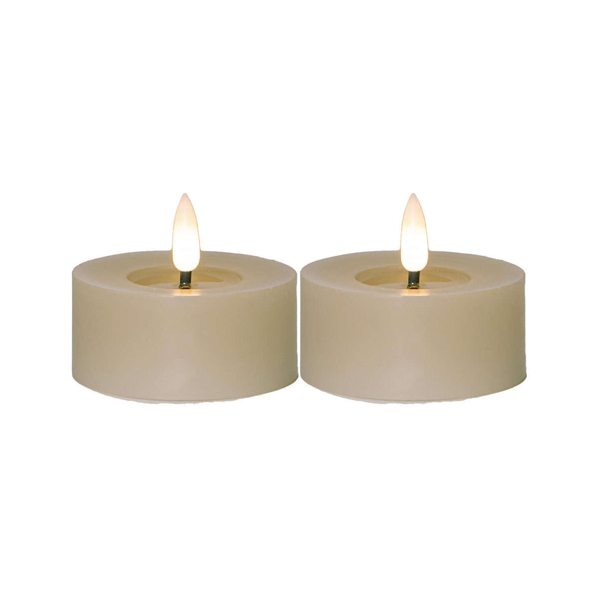 LED-Värmeljus Star Trading Flamme Flow 7x5 cm 2-pack