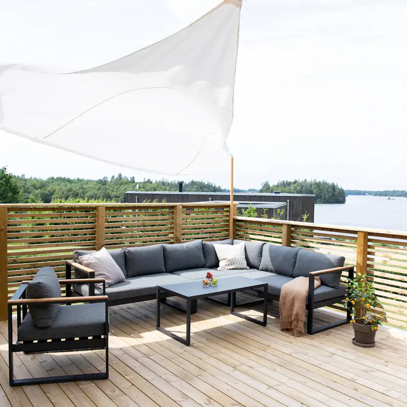 Hörnsoffa Venture Home Texas Utomhus