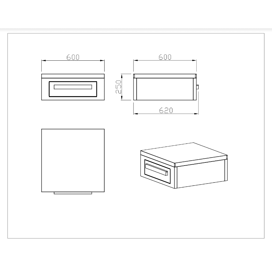 Förvaringsmodul med arbetsbänk Myoutdoorkitchen Nordic Line