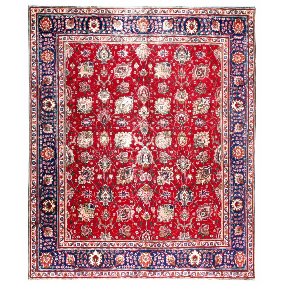 Persisk Matta Arkiio Tabriz Vintage Original 243x294