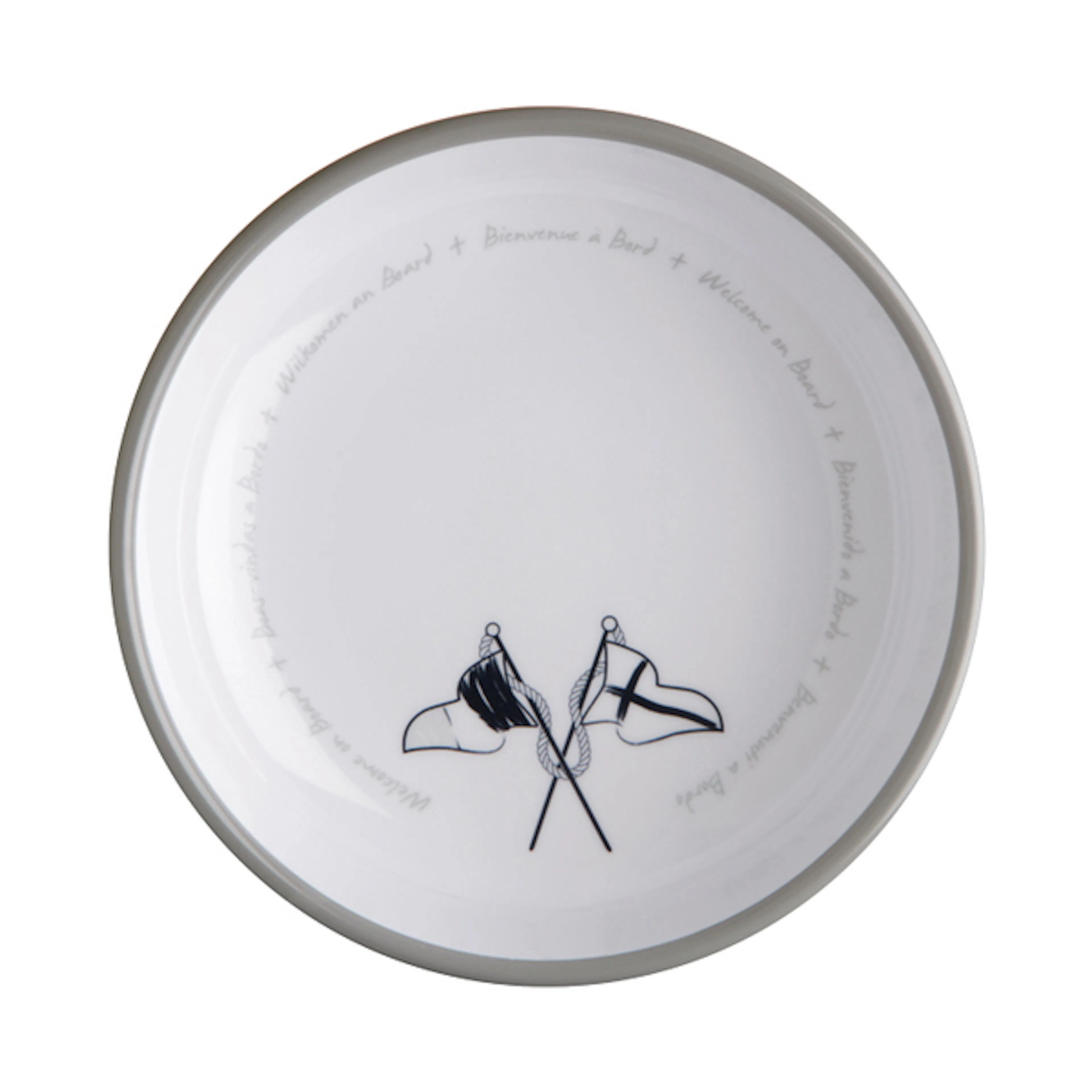 Djup tallrik Marine Business Ø18 cm 6 st