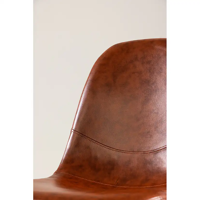 Polar Dining Chair - Brown / Black Brun