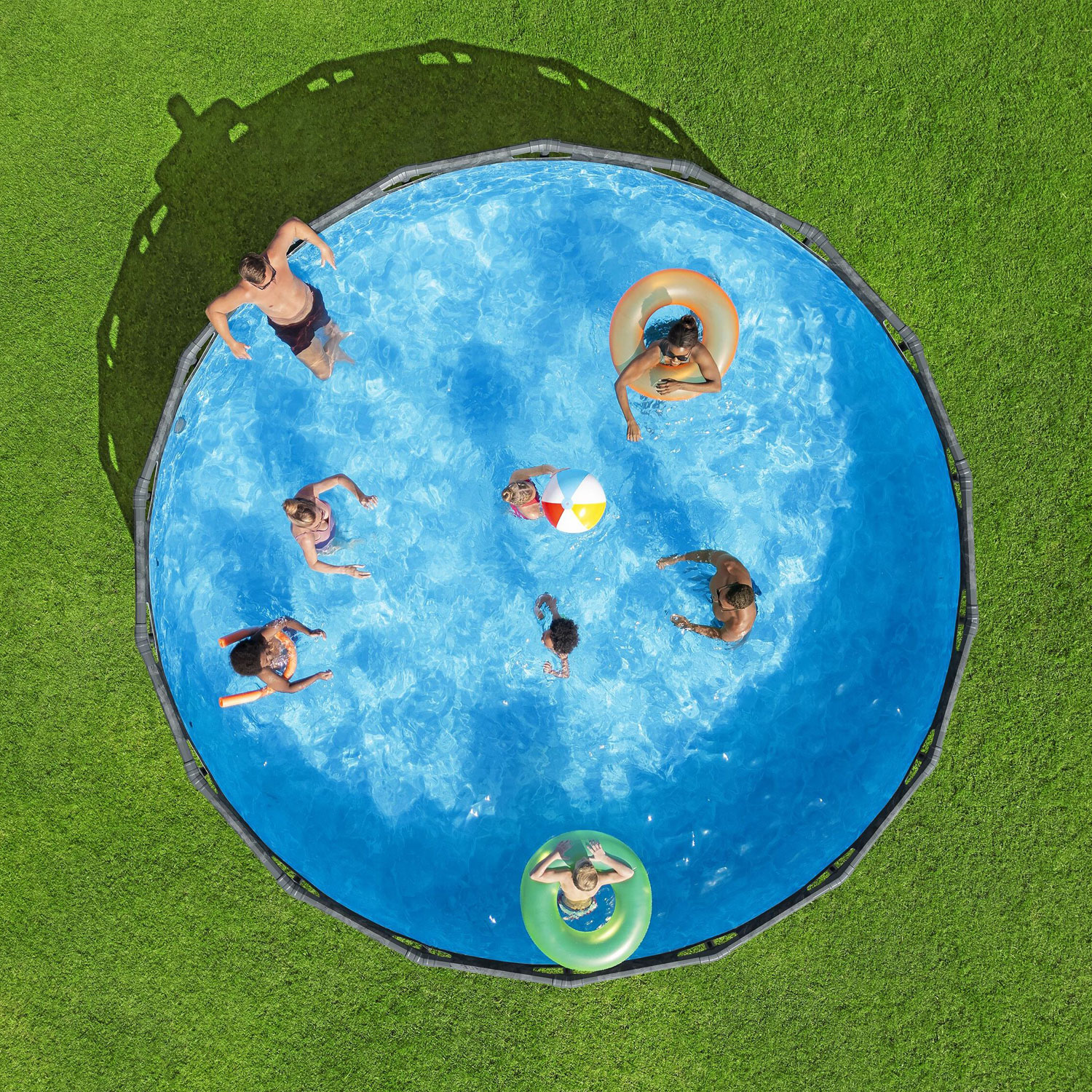 Ovanmarkpool Bestway APX 365 Rund Ø5,49 m