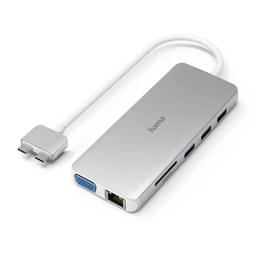 Hub USB-C Hama Connect2Mac 12 portar