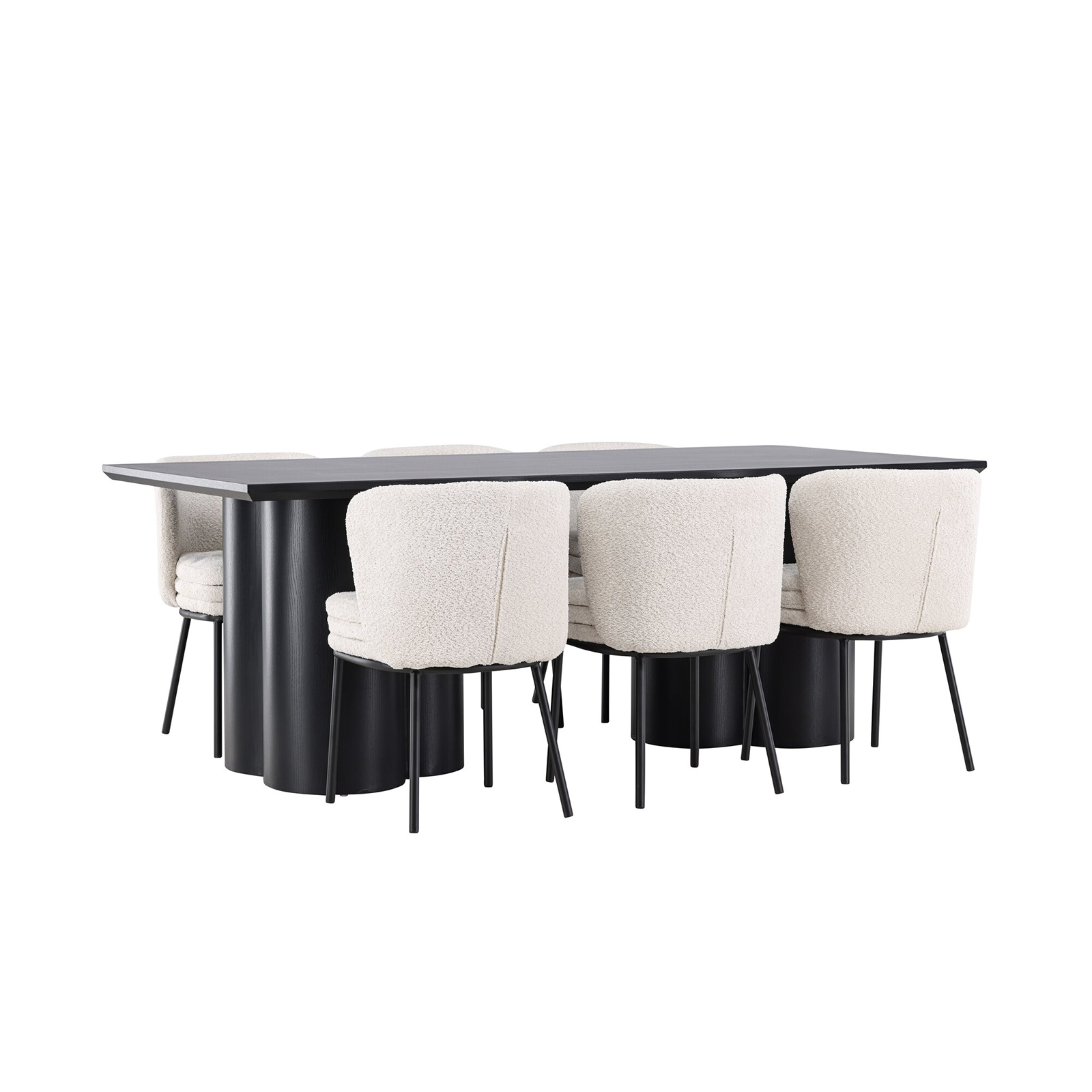 Matgrupp Venture Home Olivia 210 med 6 st Agnes Stolar