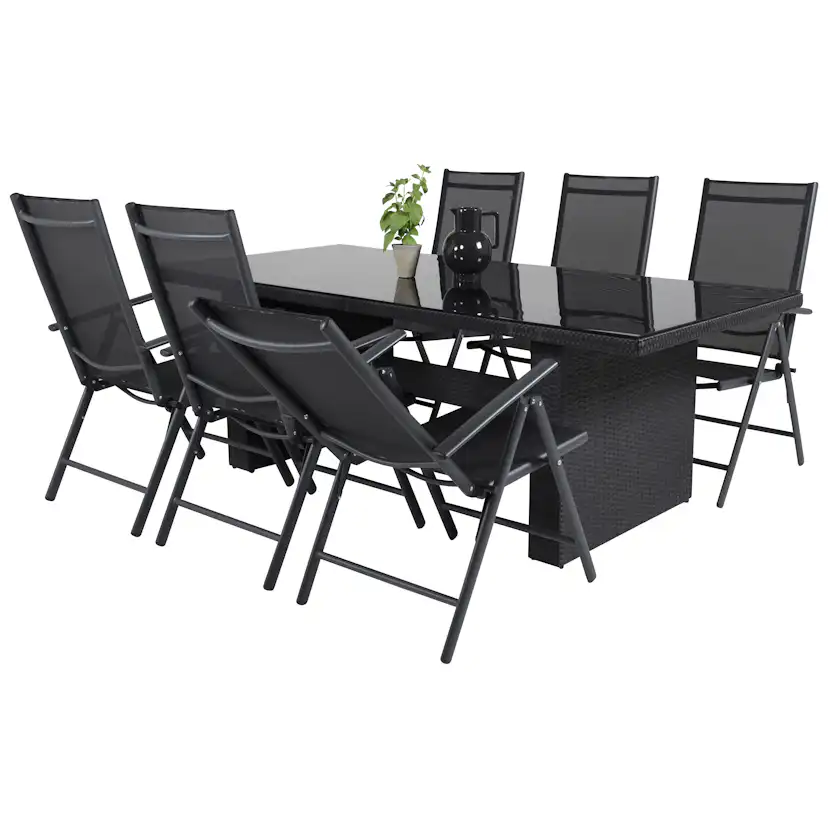 Matgrupp Venture Home Pishi 200 med 6 Bront Stolar