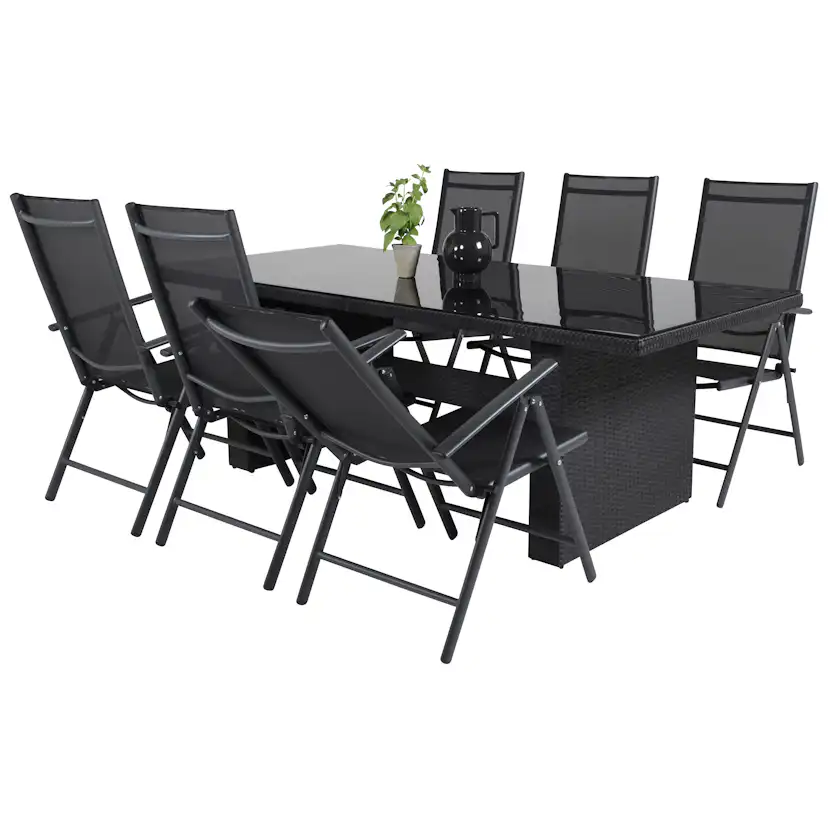 Matgrupp Venture Home Pishi 200 med 6 Bront Stolar