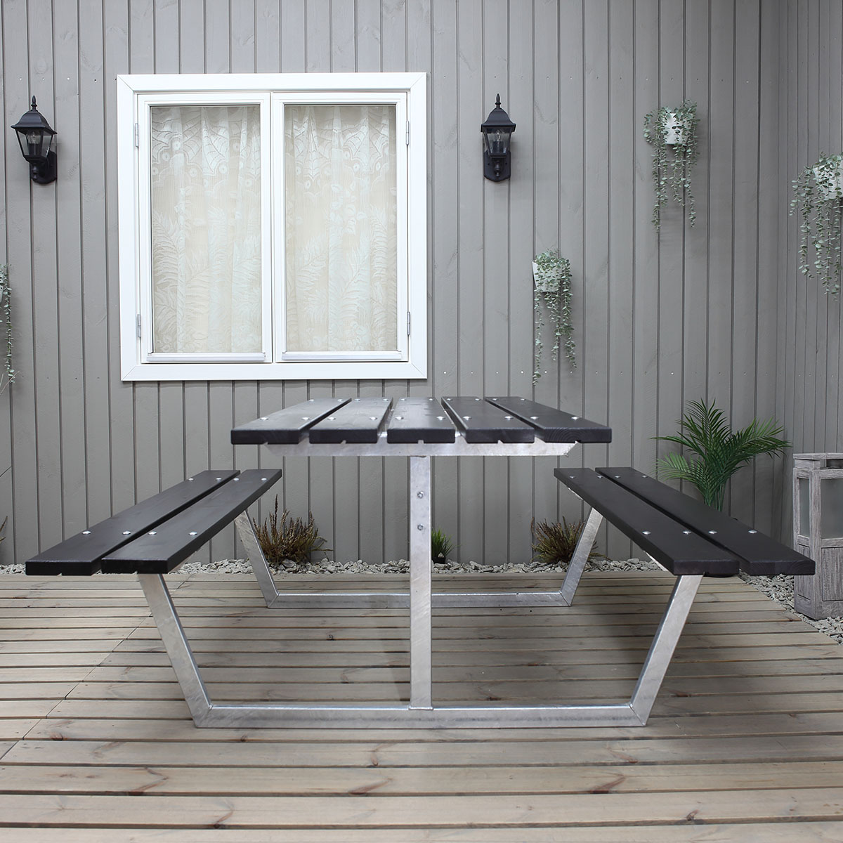 Picknickbord Baltic Garden Rustik Utan Ryggstöd